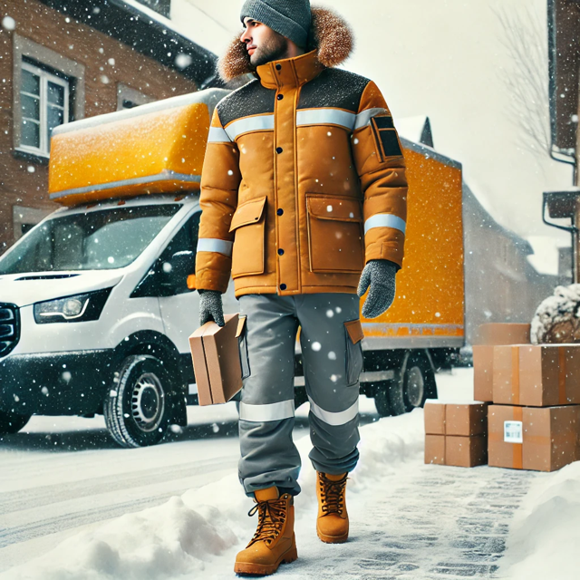 Zimowy zestaw Polstar dla magazyniera zewnętrznego – ciepło i ochrona podczas pracy na rampie