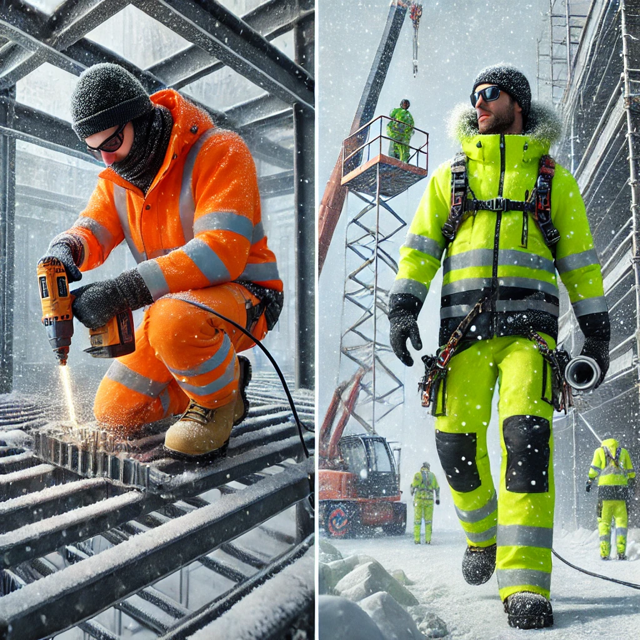 CXS Canis Winter-Arbeitskleidung – Höchster Schutz und Komfort für EU-Baustellen