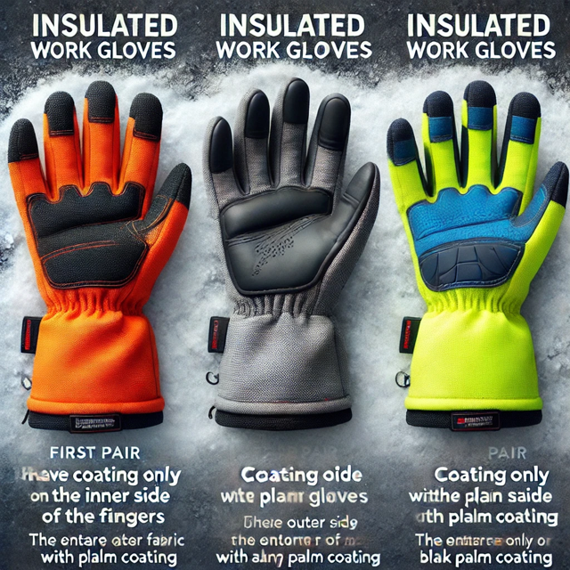 Zimowe rękawice robocze ocieplane Reis, CXS Canis i Delta Plus – porównanie modeli