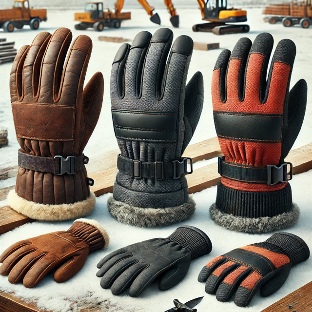 REIS Winter Gloves for Outdoor Transport, Loading and Cold-Weather Delivery Operations: DEEPBLUE WIN vs. RLCS ICE vs. BLACKSAND