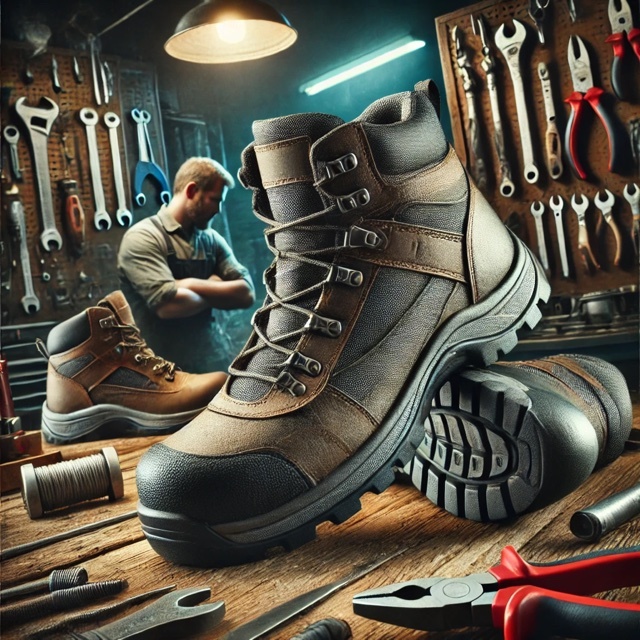 Przeczytaj na blogu BHP: Buty robocze na jesień dla serwisanta – precyzja, trwałość i ochrona w trudnych warunkach