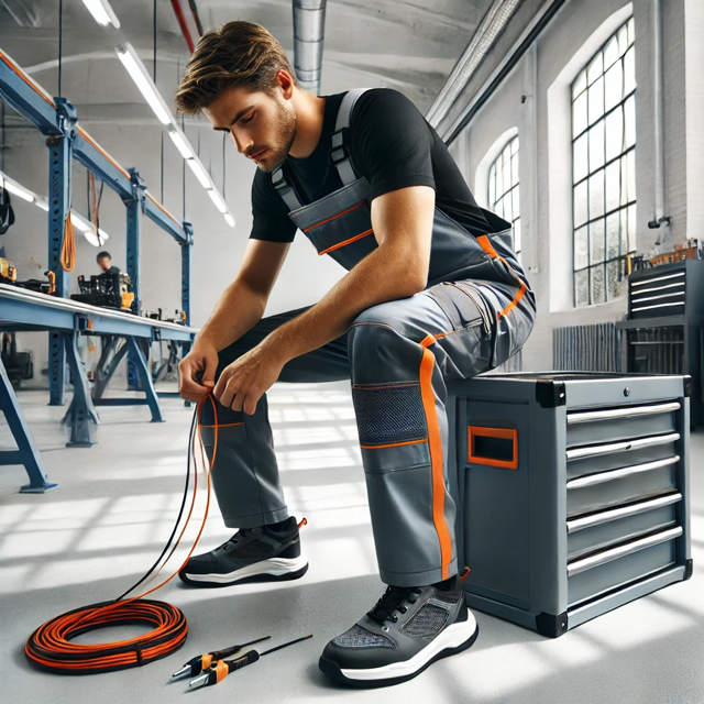 Przeczytaj na blogu BHP: Spodnie robocze Snickers Workwear dla elektryków i instalatorów – komfort, funkcjonalność i bezpieczeństwo