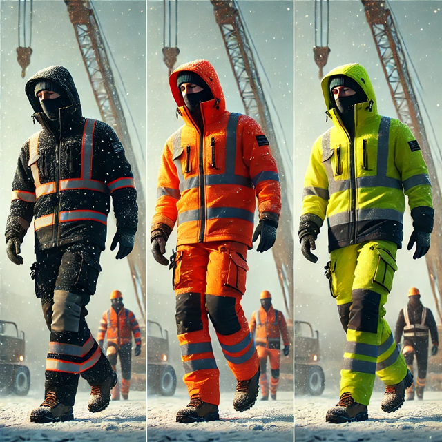 Zimowy zestaw Procera dla operatorów maszyn budowlanych – bezpieczeństwo i komfort w kabinie i na zewnątrz