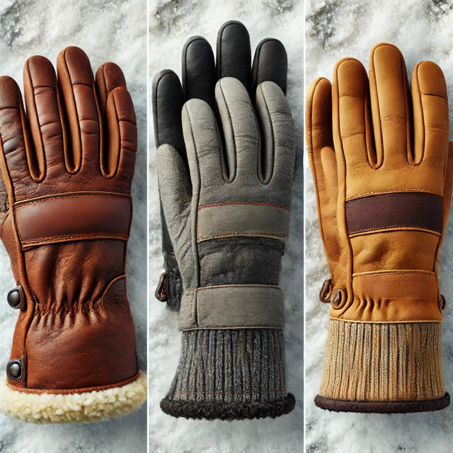 Delta Plus FBF50 Winter, Art.Mas Driver WIN Winter & CXS Canis Dingo Winter – Comparing Insulated Leather Gloves for Cold-Weather Work