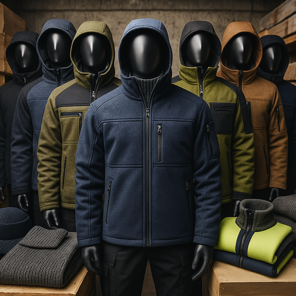 Comparison of Ardon Fleece Work Jackets: H9424 Polar Blue, 4Tech H9314, and H2200 Polar Anthracite – Reliable Warmth for 2025