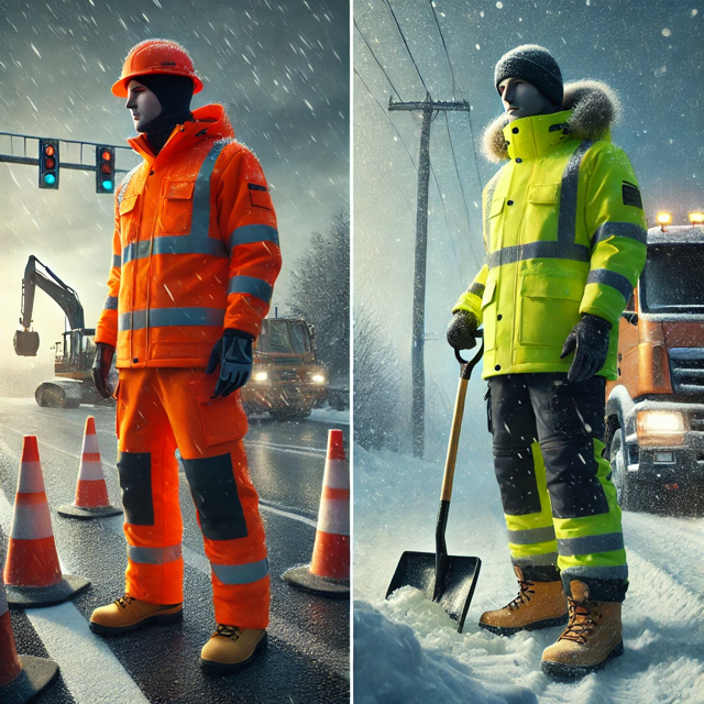 Zimowe zestawy robocze Urgent – kompletna ochrona pracownika w niskich temperaturach
