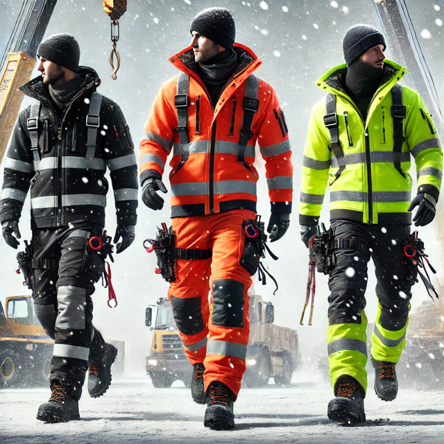 ❄️ Zimowa odzież Urgent dla pracowników przeładunkowych i ramp logistycznych – bezpieczeństwo, widoczność i ciepło w zmiennych warunkach