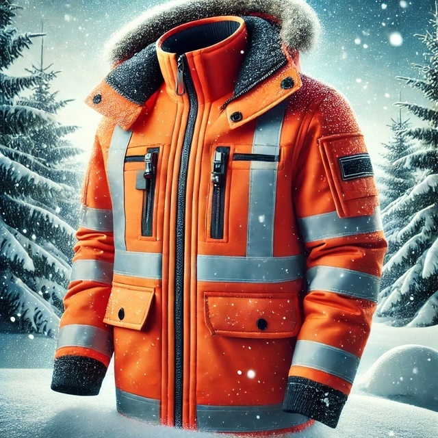 Alpha Winter HV Jackets: High-Visibility Insulated Workwear for Outdoor Crews