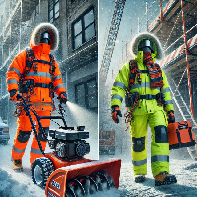 Winter-Arbeitskleidung mit Isolierung: So bleiben Sie bei Frost produktiv