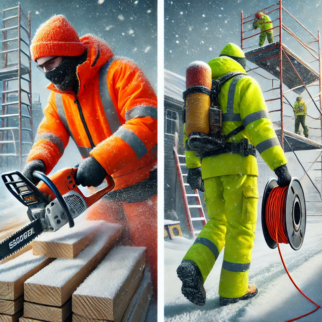 Zimowa odzież trudnopalna z certyfikatem EN 342 – co wybrać do pracy w chłodni, hutach i strefach ATEX?