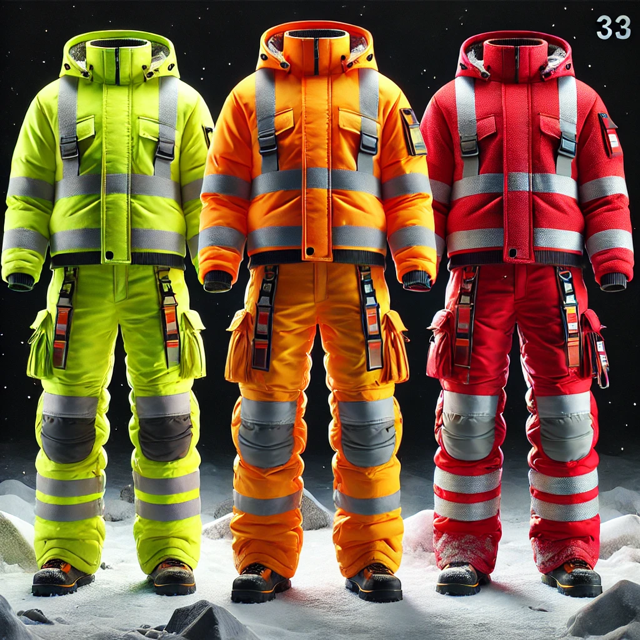 Zimowy zestaw CXS Canis dla pracownika kolejnictwa – ochrona i widoczność podczas pracy na torach