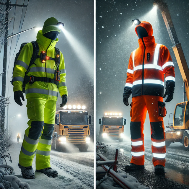 ❄️ Zimowa odzież Urgent dla operatorów pojazdów komunalnych – bezpieczeństwo, komfort i widoczność w trudnych warunkach zimowych