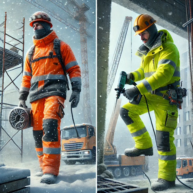 High-Visibility Softshell Jackets: The Ideal Balance for Winter Work Safety