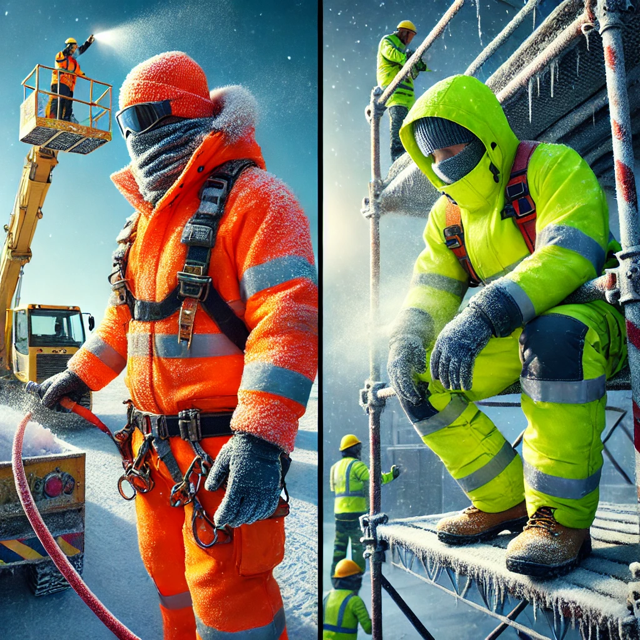 Procera Winter Workwear for Construction Machinery Operators: Visibility, Insulation and Comfort in Cabin and Field