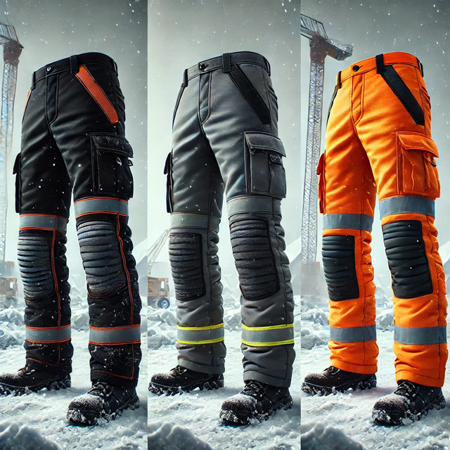 Porównanie ocieplanych spodni roboczych REIS — SPTO, PRO-WIN wersje spodni do pasa