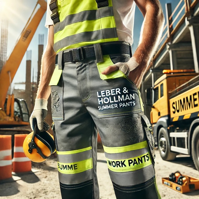 Spodnie robocze na lato Leber & Hollman – czy w ofercie marki znajdziemy odpowiednie modele do pracy w upale?