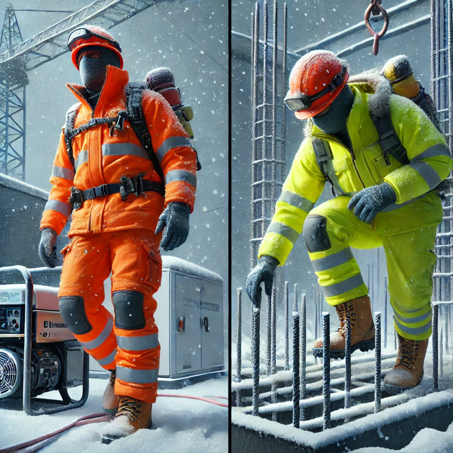 CXS Canis dla budownictwa zimą – odporna odzież robocza na mroźny plac budowy