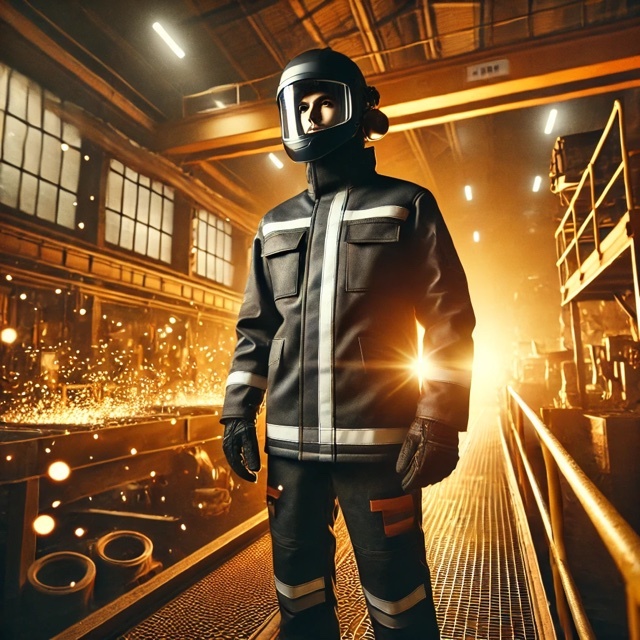 Odzież robocza trudnopalna – kiedy jest wymagana i jak wybrać odpowiedni komplet ochronny?