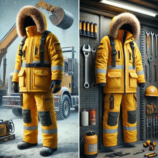 Zimowy zestaw Procera dla operatorów wózków widłowych – bezpieczeństwo, widoczność i wygoda w pracy wewnątrz i na zewnątrz hali