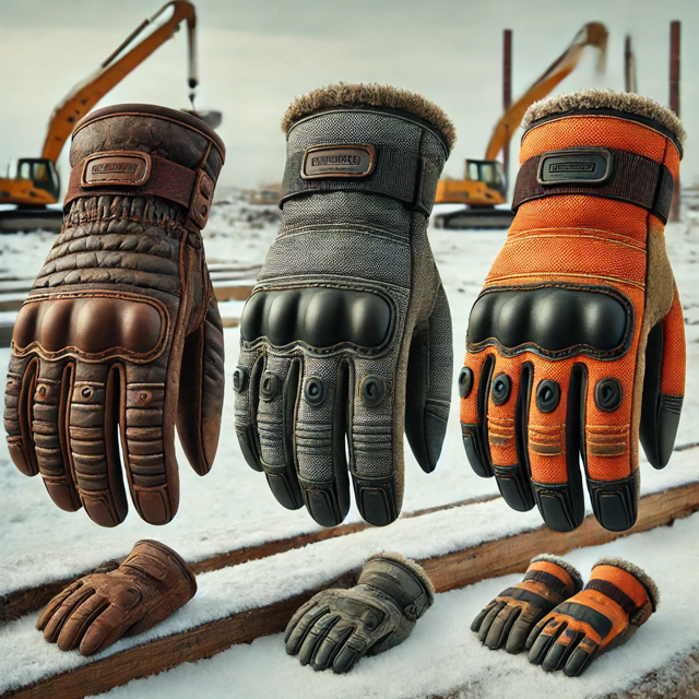 Vergleich von Winter-Arbeitshandschuhen: JS Winterhandschuhe für Handwerk und Logistik