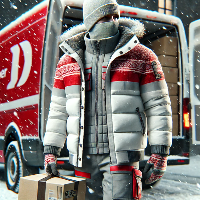 CXS Canis Winter Workwear for Outdoor Logistics and Delivery Drivers – Insulated Mobility Set