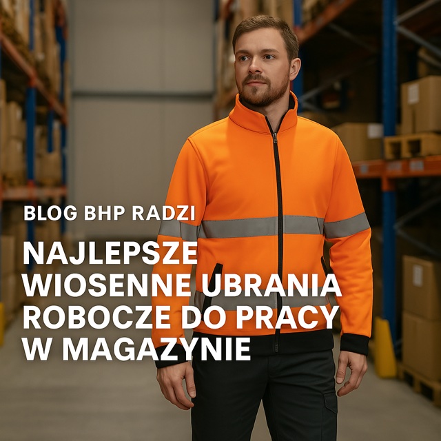 Blog BHP radzi: najlepsze wiosenne ubrania robocze do pracy w magazynie