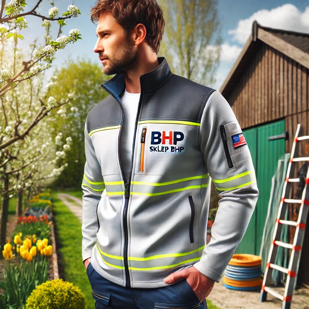 Sklep bhp podpowiada: Jak wybrać kurtki robocze z haftem na wiosnę?