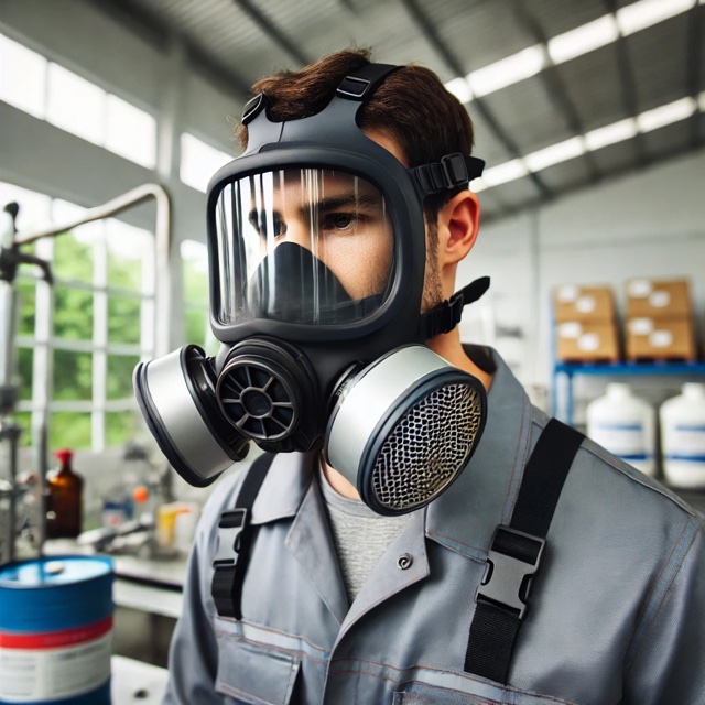 Półmaski ochronne w przemyśle chemicznym – jakie normy muszą spełniać?