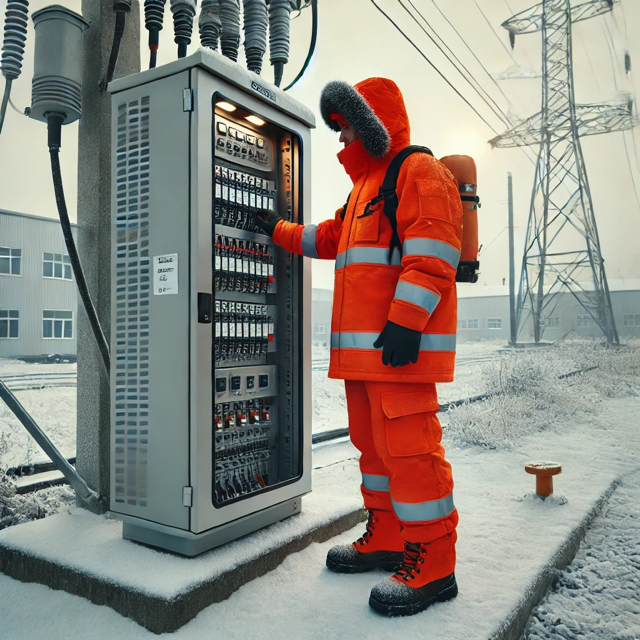 Posejdon vs Piorun: Comparing Two Anti-Static and Insulated Sara Workwear Sets for Electrical Maintenance Teams in Winter