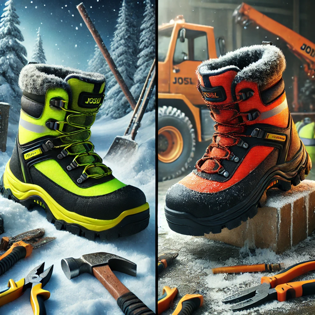 Insulated Safety Boots for Winter 2025 – Comparing Solid Gear Talus GTX High S3, Portwest Eden FD15 S3, and Procera Winter Strong S3