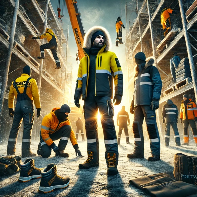 Porównanie odzieży roboczej Snickers Workwear i Portwest na zimę