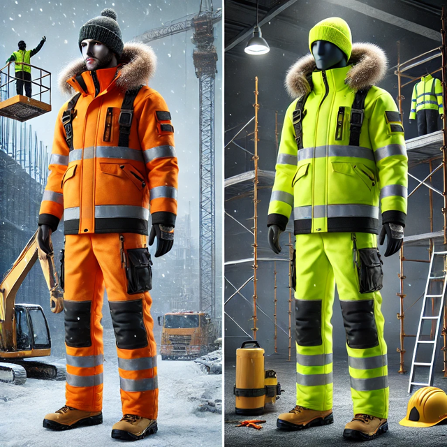 Welche Materialien eignen sich am besten für gefütterte Arbeitskleidung im Winter?