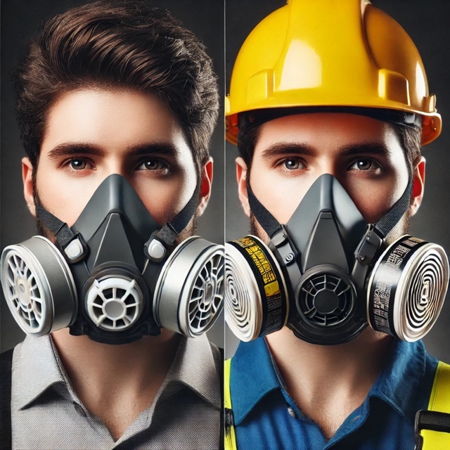 Półmaski ochronne P3 z zaworkiem – maksymalna ochrona w wymagających warunkach