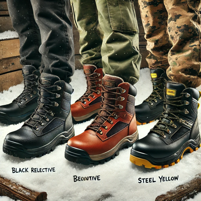 Insulated Safety Boots for Winter 2025 – Comparing Solid Gear Talus GTX High S3, CXS Canis Stone Apatit S3, and Procera Narvik S3