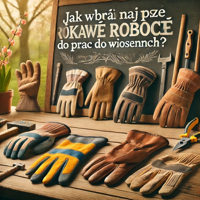 Jak wybrać najlepsze rękawice robocze do prac wiosennych?