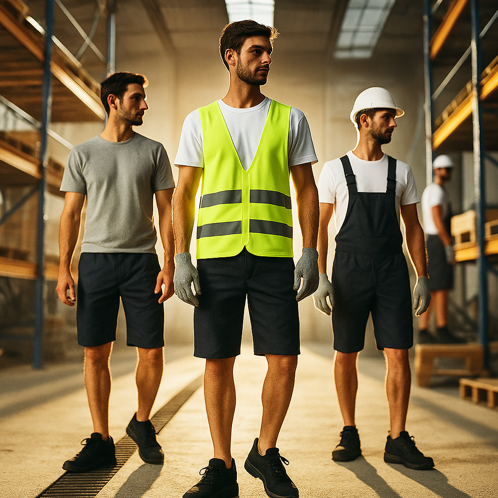 Odzież robocza letnia dla produkcji – jak zadbać o komfort i bezpieczeństwo pracy w upalne dni? Zobacz w Sklepie BHP
