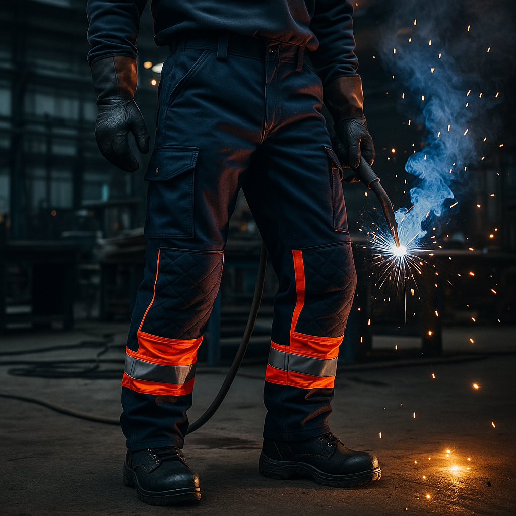 Porównanie spodni roboczych trudnopalnych Portwest: FR56 Bizflame Plus vs FR66 Industry vs BZ30 Bizweld