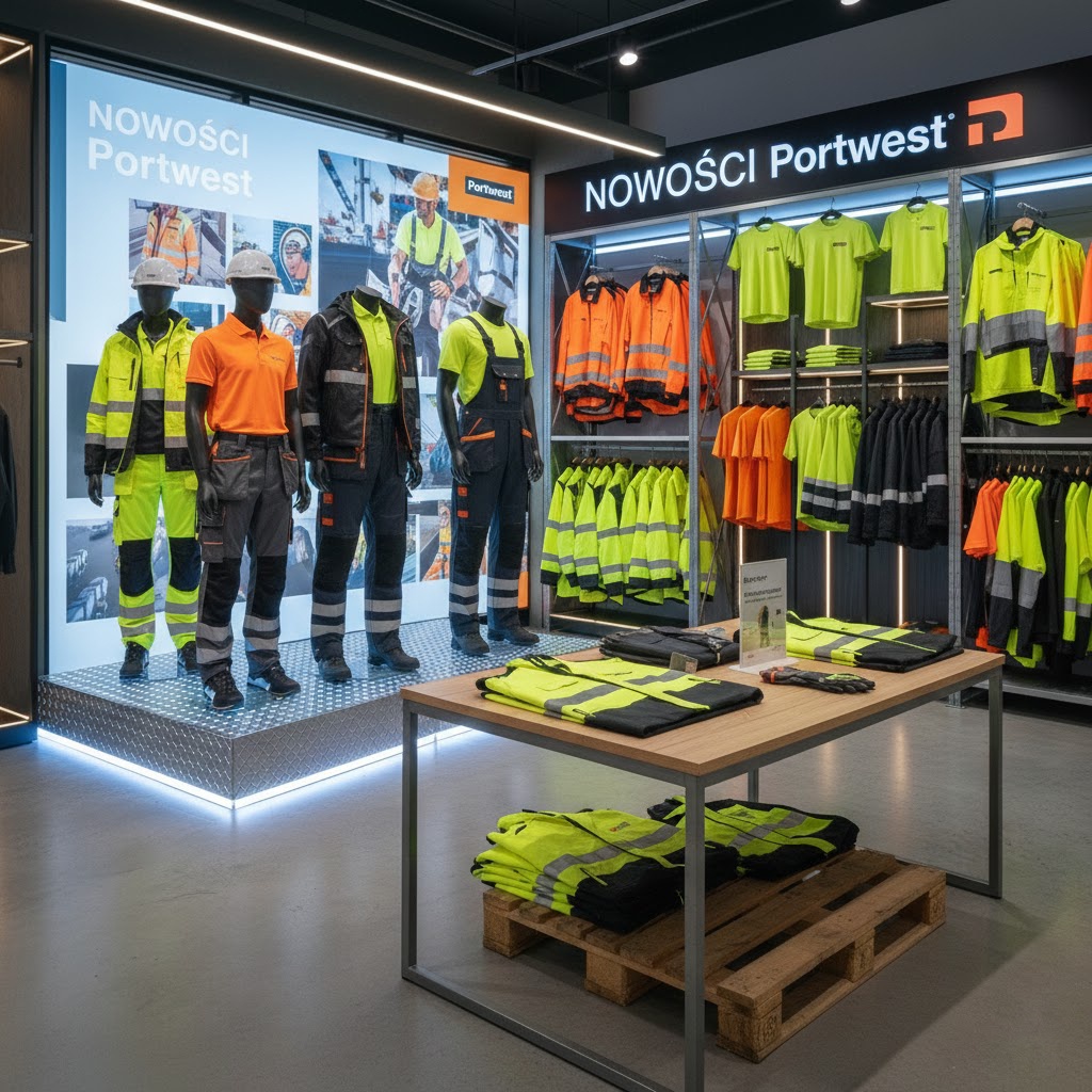 Nowości Portwest 2025 dla magazynierów i operatorów wózków widłowych – komfort, widoczność i funkcjonalność