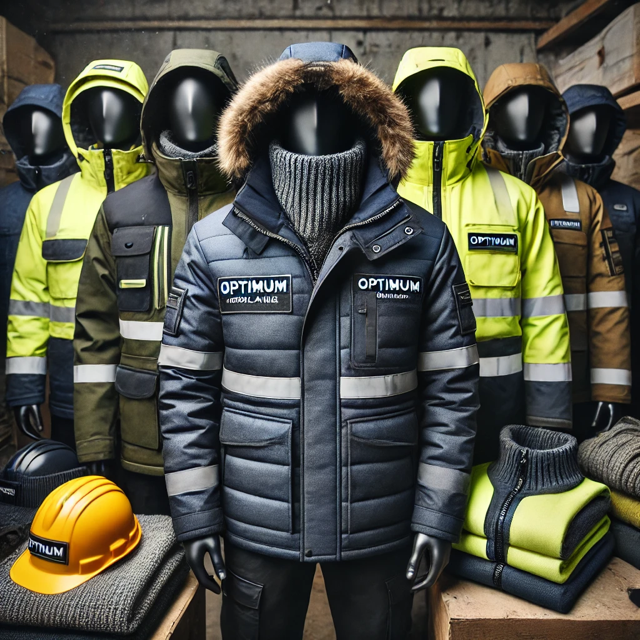 Arbeitskleidung mit Druck für Sicherheits- und Baugewerbe