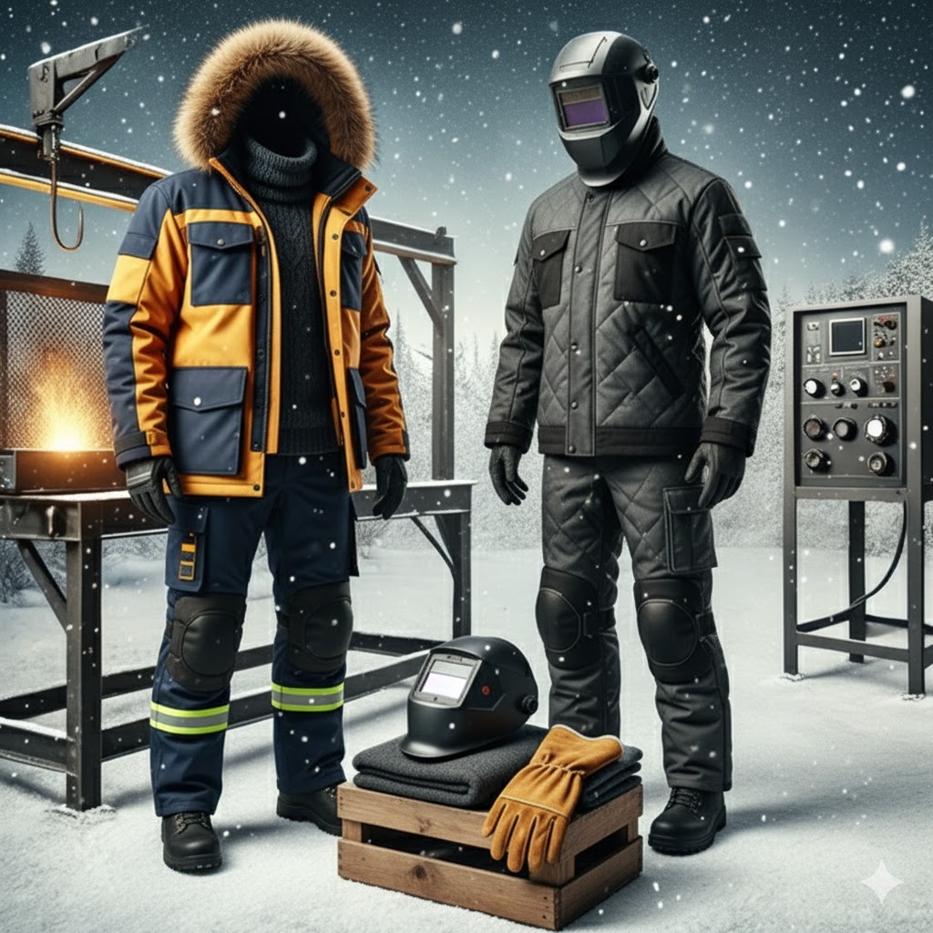 Flame-Resistant and Anti-Static PPE for Cold Industrial Environments