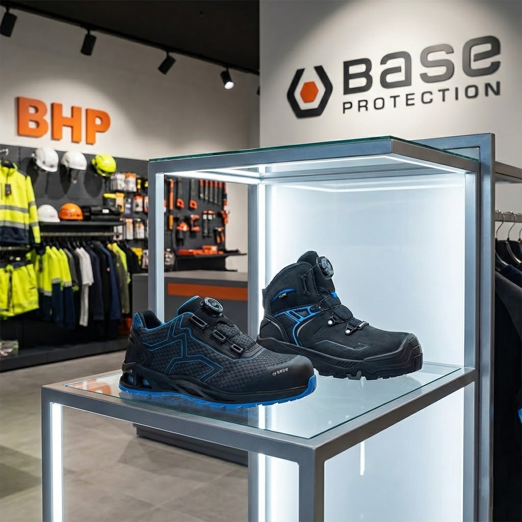 Base Protection S1P – lekkie buty robocze dla wymagających użytkowników