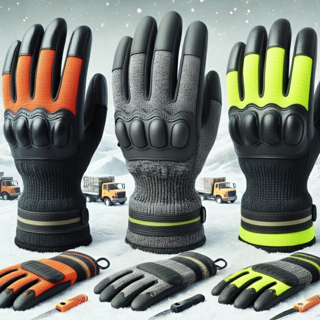 Nitrile-Coated Winter Gloves Compared: COVENT ICE vs COVENT SNOW vs COVENT WINTER Yellow