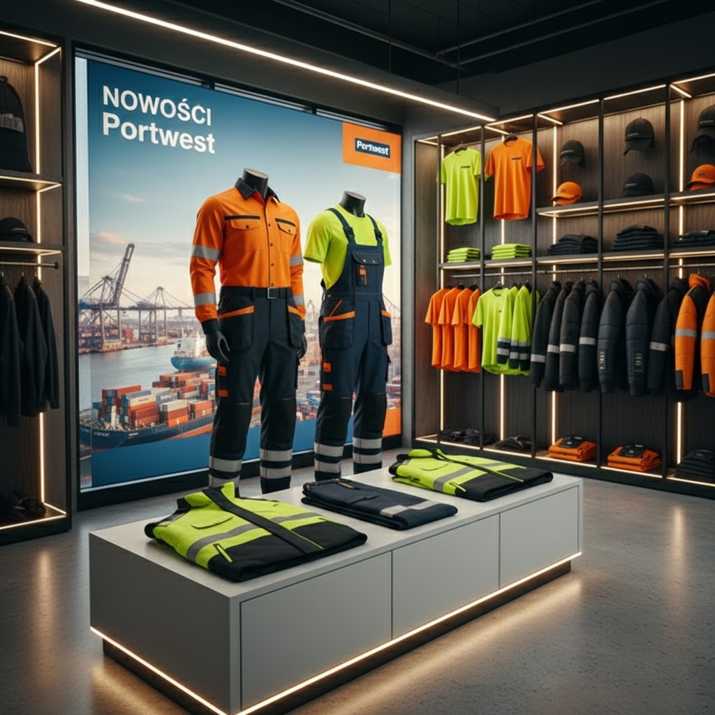 Nowości Portwest – grudzień 2025. Trudnopalna i ostrzegawcza odzież robocza klasy premium